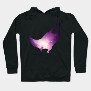 Space stingray, orion nebula Hoodie